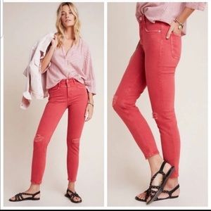 Anthropologie Pilcro High-Rise Slim Jeans Size25